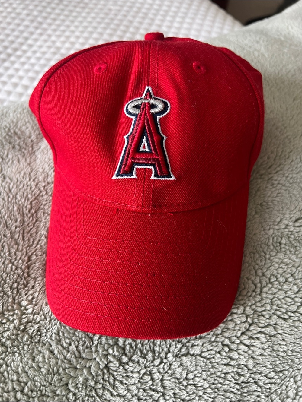 New Era Red Los Angeles Angels Baseball Cap